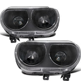 VehicleAid Headlights For 2008-2014 Dodge Challenger